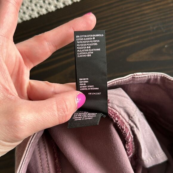 We The Free Curvy Washed Maroon Mercury Skinny Jean - Picture 8 of 8